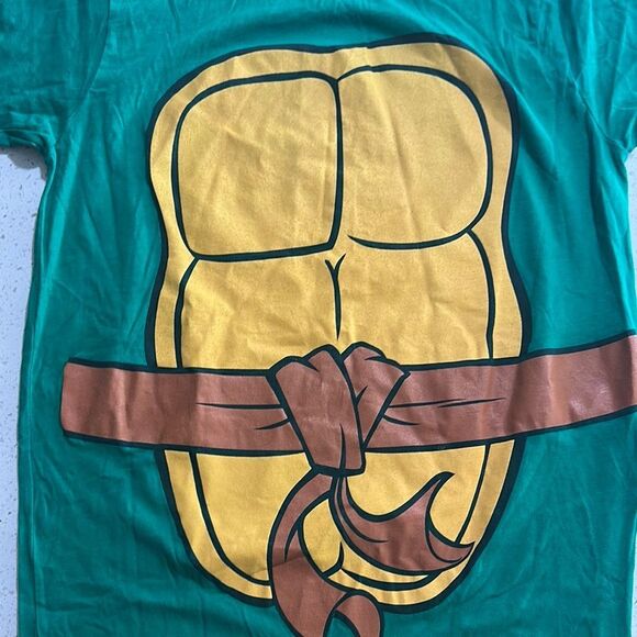 Teal Ninja Turtle Graphic Tee - Picture 1 of 3